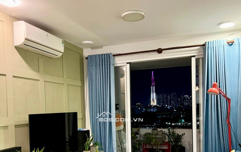 Cho thuê căn hộ đẹp view sông 4S. Đường Phạm Văn Đồng gần đại học Luật. 70m2